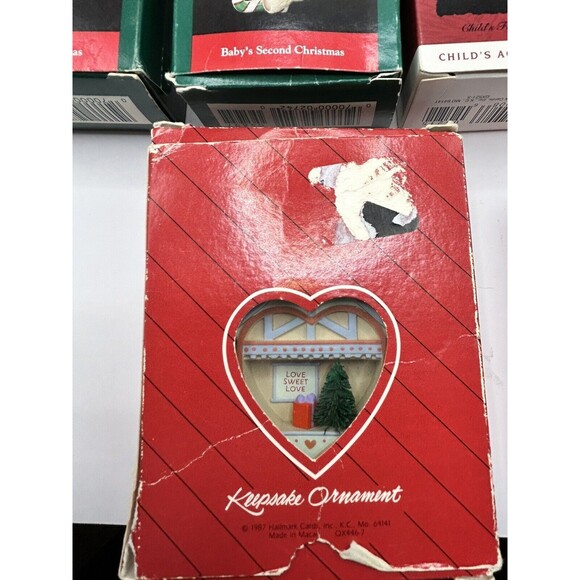 Vintage Hallmark Keepsake Christmas Ornaments Mixed Lot Of 15 Family Mom Dad Son - Picture 5 of 15